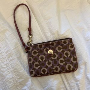 Coach Wristlet